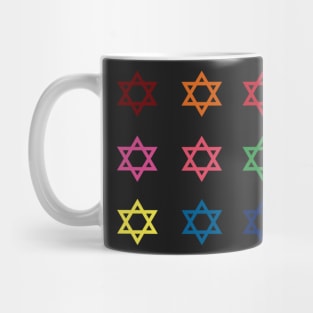 Jewish stars Mug